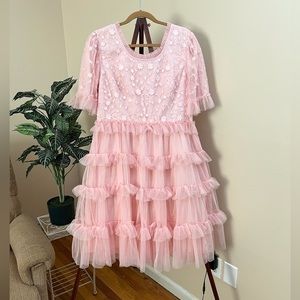 JessaKae Harper Dress in Pink - Size 1X - EUC